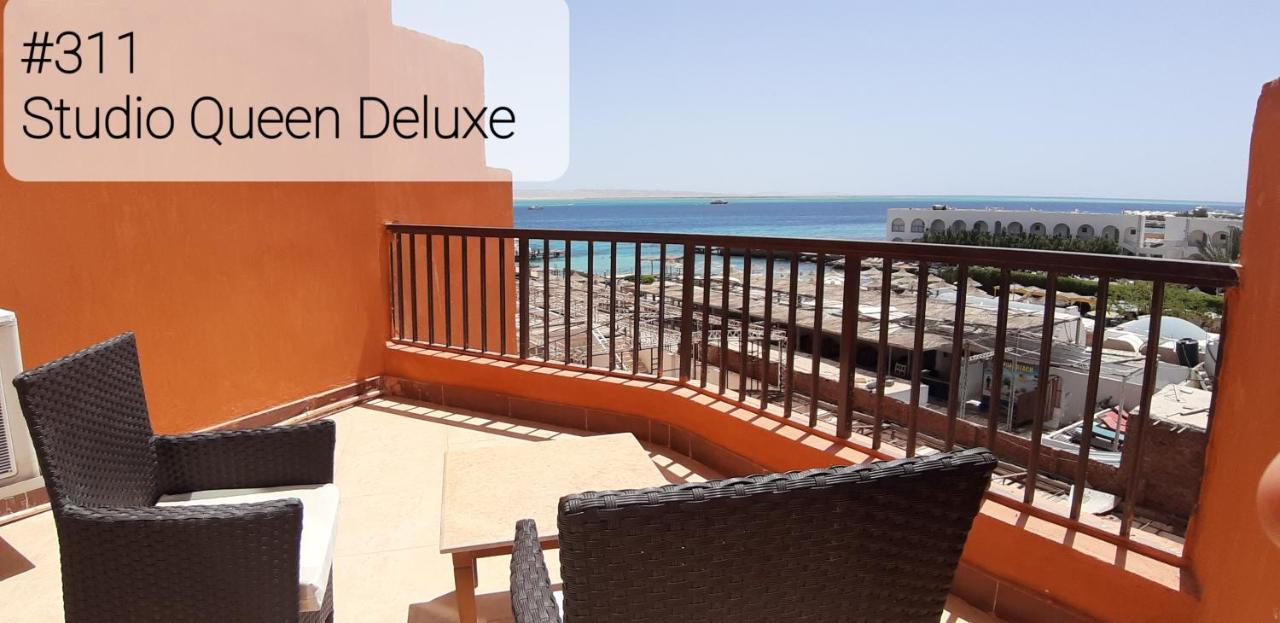 Alia Beach Residence Hurghada Exterior foto