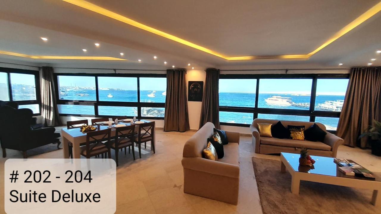 Alia Beach Residence Hurghada Exterior foto